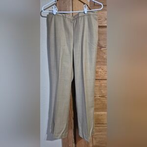 NWT Alfred Dunner Women’s Emerald Isle Style Comfort Waist Pants Beige Size 10P